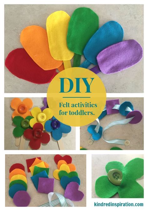 Click to see how you can make these no sew toddler learning activities.  With a free printable pattern template, it's quick and easy to create these learning toys for busy bags or quiet time! #toddleractivities #busybags #learningactivities #freeprintable Felt Learning, Diy Busy Books, Toddler Busy Bags, Learning Preschool, Quiet Time Activities, Toddler Quiet Book, Easy Toddler, Pattern Template, Montessori Baby