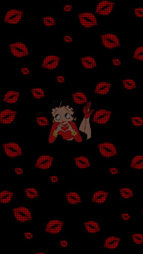 ‼️Link brings you to my page‼️ Betty Boop Y2k, Red And Black Wallpaper, Y2k Wallpaper, Wallpaper Y2k, Black Wallpaper, Betty Boop, Wallpapers, Iphone, Red