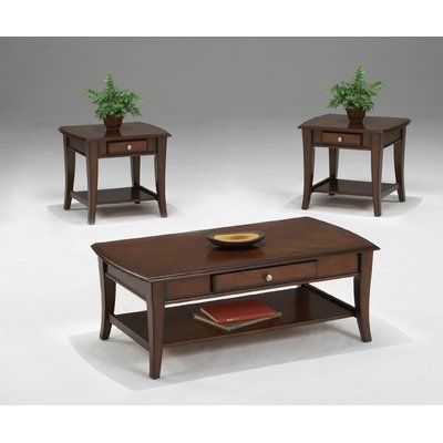 3 Piece Coffee Table Set, Wood Cocktail Table, Brown Coffee Table, Living Room Table Sets, Asian Homes, Asian Home Decor, Occasional Tables, Coffee Table Set, Console And Sofa Tables