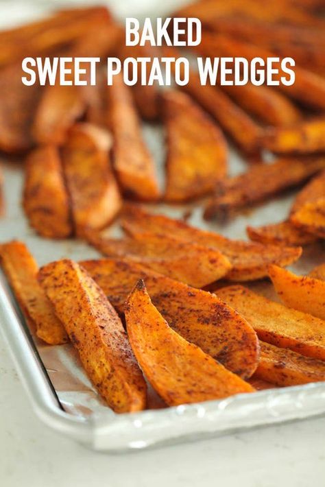 Pioneer Woman Sticky Blueberry Wings, Gerd Diet, Potato Wedges Recipe, Potato Wedges Baked, Wedges Recipe, Sweet Potato Cinnamon, Vegetable Recipe, Sweet Potato Wedges, Diner Recept