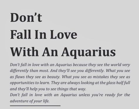 Aquarian Woman, Aquarius Funny, Aquarius Vibes, Aquarius Things, Aquarius Energy, Don't Fall In Love, Aquarius Sun, Aquarius Man, Aquarius Aesthetic