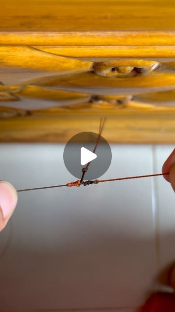 How To Tie Fishing Line For Jewelry, Fishing Knots How To Tie, Tying Fishing Line, Fishing Knots Tutorials, Fishing Line Knots, Fly Fishing Knots, Cords Crafts, Easy Diy Hacks, Rope Projects