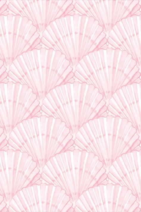 Watercolor Seashells, Plakat Design Inspiration, Beachy Wallpaper, Wallpers Pink, Molduras Vintage, Seashells Patterns, Cute Summer Wallpapers, Wallpaper Ipad, Plakat Design