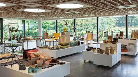 Eight of the best museum shops in the world | The Week Portfolio Museum Architect, Museum Cafe, Danish Architecture, Louisiana Museum, Museum Gift Shop, Museum Gift, Museum Store, Shop Layout, Museum Shop