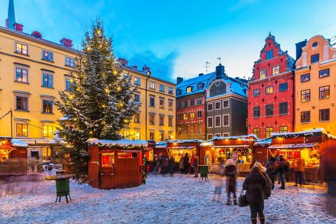 Stockholm Christmas Market Sweden Christmas, Visit Sweden, German Christmas Markets, Best Christmas Markets, Christmas Markets Europe, Swedish Christmas, Winter Getaway, Holiday Market, Christmas Markets