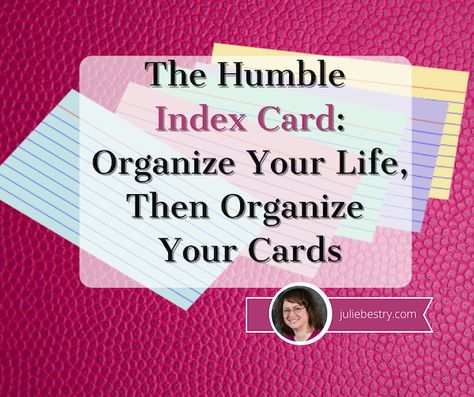 Index Card Binder, Index Card Holders, Paper Clutter Organization, Family Command Center, Organizing Paperwork, Life Planning, Schedule Organization, Paper Clutter, Index Card