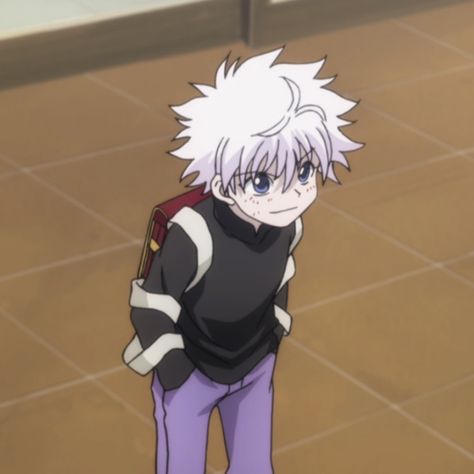 Killua Outfits, Greed Island, Hunter X Hunter Killua, Zoldyck Family, Killua Zoldyck, Hunter Hunter, Hunter Anime, Lovey Dovey, Hair Inspiration Color