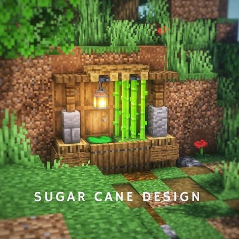 Minecraft Bag, Minecraft Welten, Minecraft Building Ideas, Minecraft Decoration, Rumah Minecraft Sederhana, Minecraft Interior Design, Minecraft Farm, Bangunan Minecraft, Minecraft Cottage