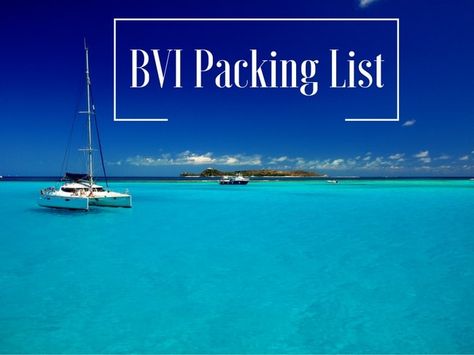 Your sailing trip to the BVI is getting closer, and you still don't know what to bring and what not to bring. Yes, it can be stressful and confusing to think about these details, there is no need to worry! After reading this article, you'll discover that it is much simpler than you thought! However, here is a BVI sailing packing list to make sure you take only what's necessary! Quick Look at the BVI Weather? The packing won't be a complicated task as the weather in the BVI is fantastic almost British Virgin Islands Vacations, Bvi Sailing, Virgin Islands Vacation, Yacht Week, Sailboat Living, Travel Prep, Sailing Trips, Sailing Adventures, Charter Boat