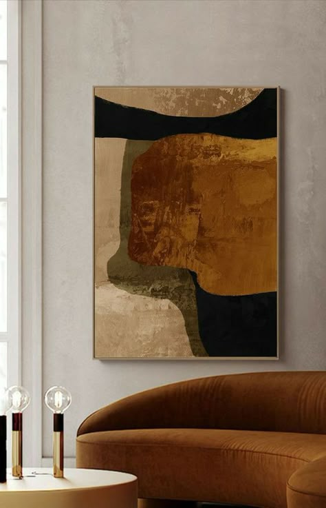 Expensive Wall Art, Gold Art Painting, Diy Wall Art Decor, Arte Inspo, Wall Picture, Minimalist Painting, Interior Art, Abstract Artists, Modern Painting