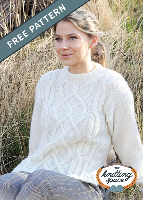 Cable Sweater Pattern Free, Cable Knit Sweater Pattern Free, Free Aran Knitting Patterns, Cable Sweater Pattern, Cable Knit Sweater Pattern, Aran Sweaters, Knitted Mittens Pattern, Aran Knitting Patterns, Cable Knitting Patterns