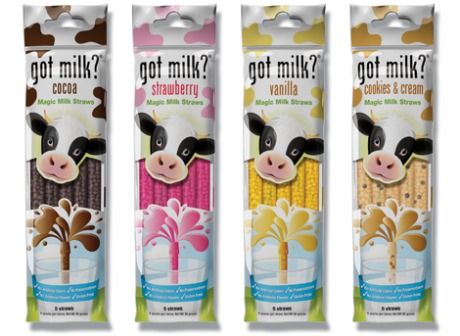 Milk Straws Add Flavor One Glass At A Time - Foodista.com Milk Magic Straws, Magic Milk Straws, Milk Straws, Magic Milk, Got Milk, Vanilla Milkshake, Stocking Stuffers For Kids, Cookie Party, Flavored Milk