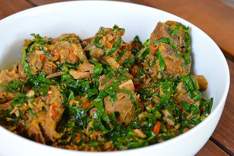 Pork Bones Haifiridzi – ZimboKitchen.com Pork Bones Recipe, Zimbabwean Food, Pork Bones, Collard Greens, Curry Powder, Leafy Greens, Veggie Dishes, Zimbabwe, Chicken Stock