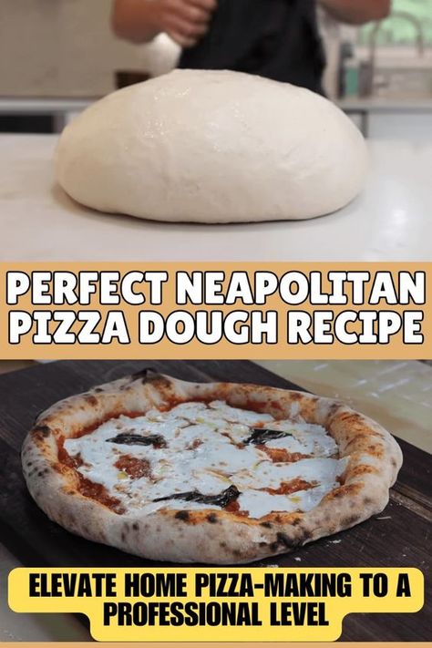 Discover the secret to making authentic Neapolitan pizza dough with this step-by-step guide. Achieve a light, airy crust with professional techniques that elevate your homemade pizzas to new heights. Airy Pizza Dough Recipe, Artisan Pizza Dough Recipe, Neapolitan Pizza Dough Recipe, Neapolitan Pizza Dough, Italian Pizza Dough Recipe, Meat And Potatoes Recipes, Best Pizza Dough Recipe, Chicken Parmesan Recipe Easy, Homemade Pizzas