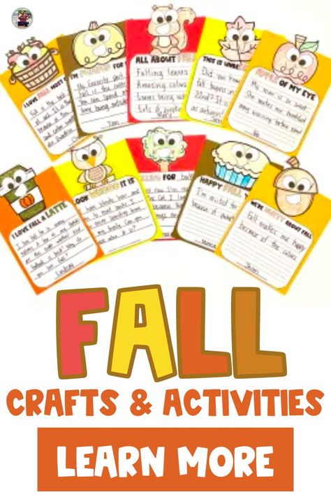 Fall in the classroom is right around the corner and you are probably looking for seasonal classroom activities. Check out this blog post for 5 fun and engaging fall activities for kids. Some of my fall activities that you can read about here include sensory bins with acorns, handwriting activities with leaves, and a writing activity that you can use as a fall bulletin board in your 1st grade classroom. Learn about all of these fall activities for kids elementary today. Activities With Leaves, Fall Writing Activities, Interactive Word Wall, Fall Activities For Kids, Reading Buddies, Fall Writing, October Activities, Fall Bulletin Boards, Handwriting Activities