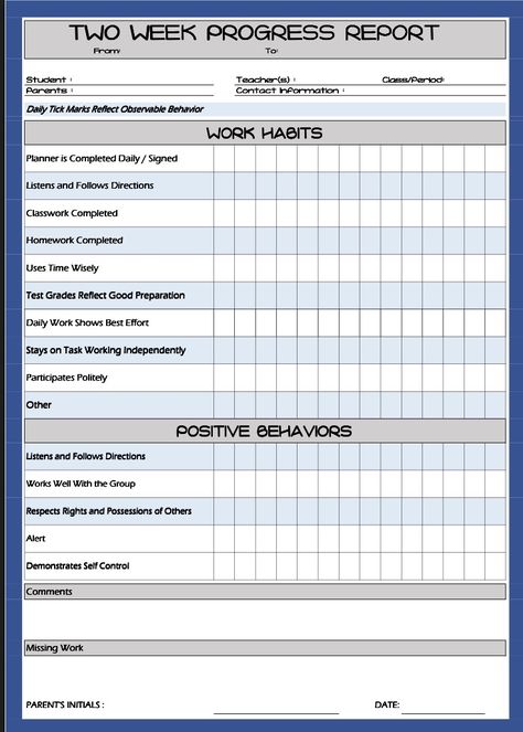 Student Tracking Sheet, School Behavior Chart, Student Behavior Chart, Student Self Evaluation, Behavior Board, Tracking Student Progress, Classroom Observation, Art Rubric, Behavior Tracking