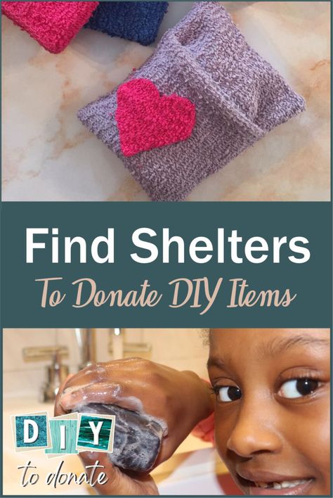 Sewing Projects For Homeless, Crafts To Donate Service Projects, Sewing For Charity Ideas, Nursing Home Donation Ideas, Crafts For Charity, Charity Sewing Projects, Crafts To Donate, Diy Soap Saver, Donation Ideas