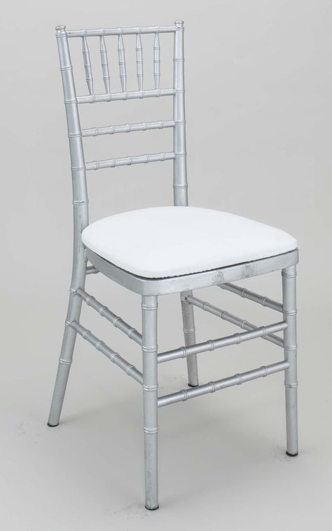 Silver Chiavari Chair Silver Chiavari Chairs, Bridal Chair, Birthday Chair, Party Rentals Equipment, Chivari Chairs, Classic Party, Dream Party, Maui Wedding, Chiavari Chairs