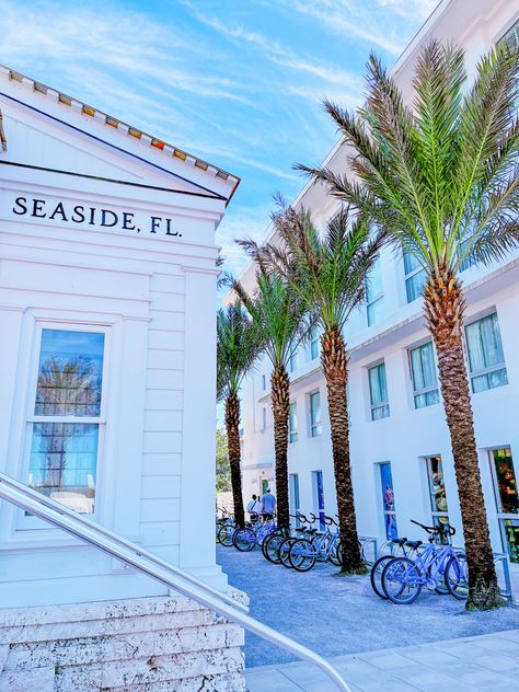 Seaside Florida Aesthetic, 30a Aesthetic, 2020 Preppy, Seaside Fl, Colleges In Florida, Seaside Florida, Summer Fun List, Florida Travel, Beach Town