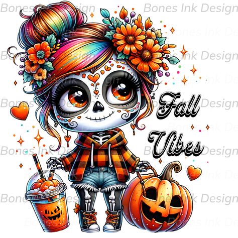 Skeleton Svg Halloween, Fall Shirt Designs Svg, Halloween Stickers Png, Cute Sublimation Designs, Coffee Sublimation, Fall Stickers, Png Skeleton, Fall Sublimation Designs, Halloween Sublimation Designs