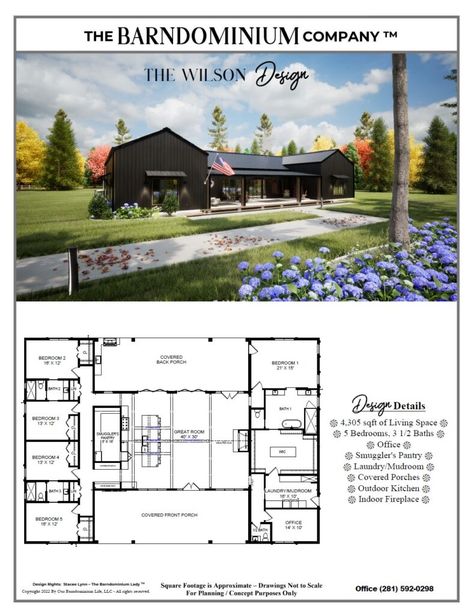 Unique Barndominium Floor Plans, One Level Barndominium Floor Plans, Shotgun House Floor Plans, Modern Ranch House Plans, Low Budget House, Budget House Plans, Modern Ranch House, House Plans Ideas, Dog House Plans