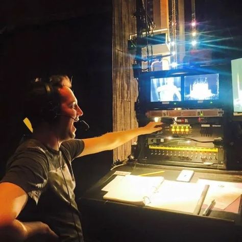 Stage Manager Career Spotlight: BEETLEJUICE's Matt DiCarlo Is Our Guide To Stage Managing on Broadway Stage Management Aesthetic, Broadway Stage Aesthetic, Stage Crew Aesthetic, Stage Manager Aesthetic, Backstage Aesthetic, Career Manifestation, Stage Director, Theater Tech, Music Management