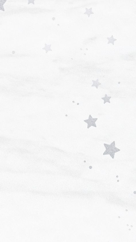 Silver Stars Background, Silver Color Background, Star Aesthetic Wallpaper, Wallpaper White Background, White Background Aesthetic, White Iphone Background, White Background Template, Background Stars, Baby Logo Design