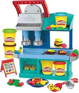 Hasbro Play Doh, Preschool Cooking, Play Dough Sets, Play Doh Kitchen, Toy Kitchen Accessories, Kitchen Sets For Kids, Cooking Toys, Play Kitchen Accessories, Kids Play Set