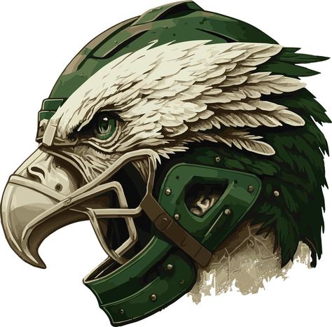 EAGLE HELMET AMERICAN FOOTBALL by Walid Ennaji on Dribbble Cool Football Helmets, Eagles Wallpaper, Eagles Helmet, Philadelphia Eagles Wallpaper, American Football Helmet, By Walid, Football Design, Philadelphia Eagles, Dress Ideas