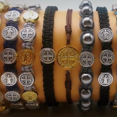 St Benedict Bracelet, St Benedict Medal, Benedict Medal, Bracelets Collection, Faith Jewelry, St Benedict, Saint Benedict, Bracelet Collection, Discount Code