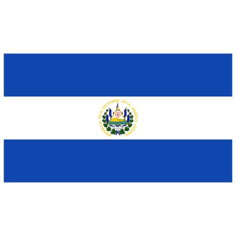 Salvador Flag, El Salvador Flag, Photo Clipart, Golden Triangle, Brand Logos, The White Stripes, Central American, Flag Logo, Horizontal Stripes