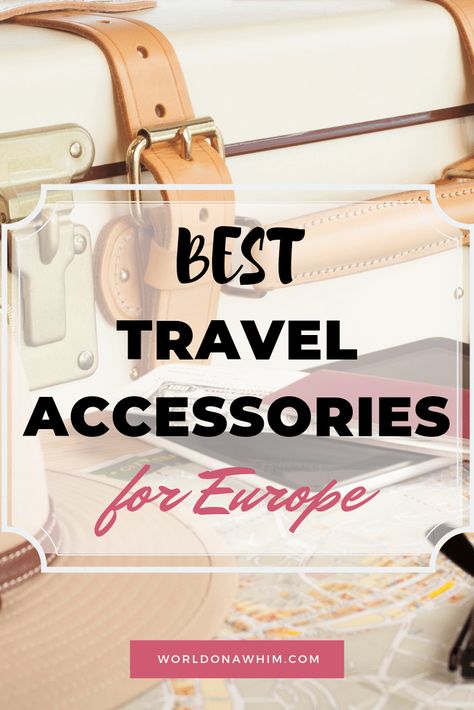 Travel Accessories For Women, China Travel Guide, Packing For Europe, Trip To Europe, Best Travel Accessories, Travel Necessities, Travel Must Haves, Travel Gadgets, Travel App