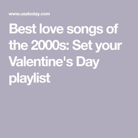 Best love songs of the 2000s: Set your Valentine's Day playlist Hip Hop Love Songs, Songs For Boyfriend, Hip Hop Logo, Sing Street, Brandi Carlile, How To Sing, Love Songs Playlist, Maren Morris, Songs Playlist