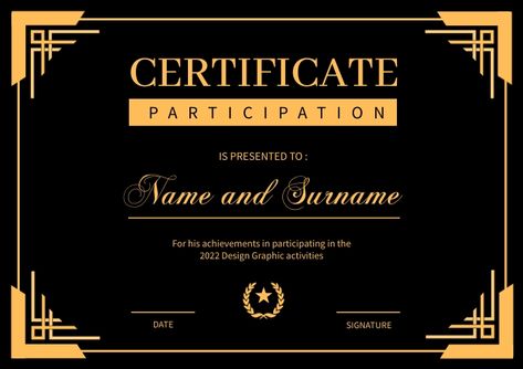 Certificate Of Participation Design, Certificate Design Template Editable, Participation Certificate, Certificate Of Participation, Certificate Of Participation Template, Certificate Border, Certificate Background, Certificate Design Template, Certificate Of Appreciation