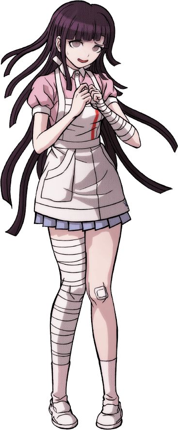 Base Anime, Mikan Tsumiki, Yandere Girl, Body Outfit, Danganronpa 3, Hello Kitty Iphone Wallpaper, Body Picture, Cosplay Characters, Danganronpa Characters