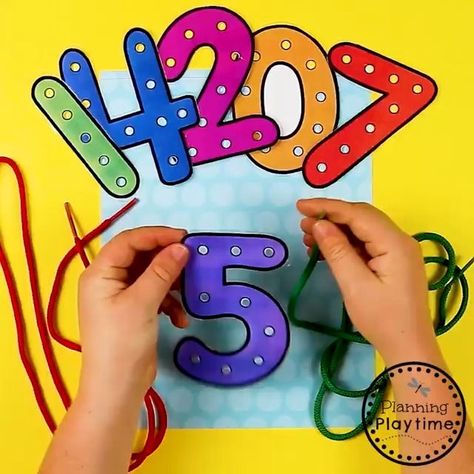 Addition 1-10 Kindergarten Worksheets, Math Crafts For Preschoolers, Preschool Number 1 Activities, Activities For Numbers 1-10, Counting 1-10, Matching Numbers Preschool, Number 1 Activities For Toddlers, Number 1 Crafts Preschool, Numbers 1-10