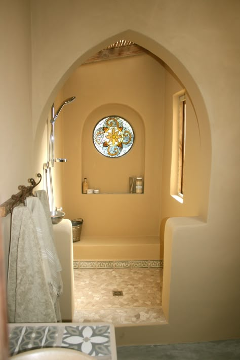 Home Hammam, Casa Hobbit, Earthship Home, Mud House, Indian Home Design, Adobe House, Casa Country, Cob House, Bath Room