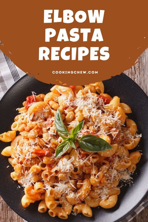 These best elbow pasta recipes include comforting soups, flavor-packed casseroles, and exquisite baked pasta creations inspired by global cuisines. Pasta Recipes Elbow Noodles, Elbow Pasta Dinner Recipes, Recipes Using Elbow Noodles, Pasta Recipes With Elbow Noodles, Pasta Macaroni Recipes, Large Elbow Macaroni Recipe, Healthy Elbow Pasta Recipes, Chicken Elbow Pasta Recipes, Elbows Pasta Recipes