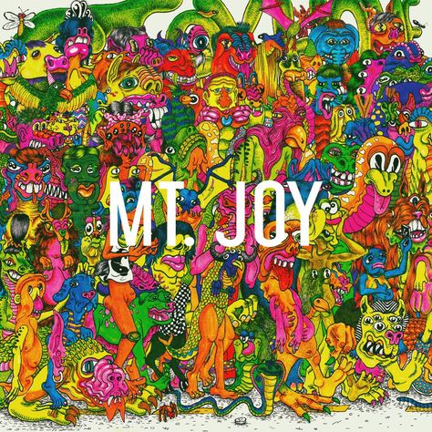 Mt Joy Poster, Joy Poster, Mt Joy, Orange Blood, Bathroom Light, Indie Rock, Room Posters, Giclee Art, Giclee Art Print