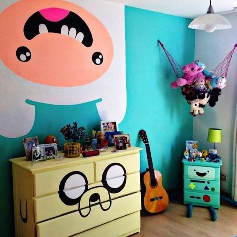 Adventure Time Room, Time Decorations, Room Cute, Decorations Bedroom, Cute Room, Anak Manja, Dekorasi Kamar Tidur, Pastel Room, Room Goals