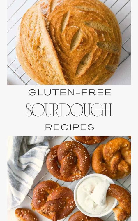 Gluten Free Sourdough Starter, Gluten Free Sourdough Bread, Sourdough Rolls, Sourdough Cinnamon Rolls, Sourdough Starter Discard Recipe, Gluten Free Sourdough, Sourdough Starter Recipe, Sourdough Baking, Sourdough Bread Recipe