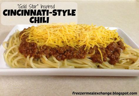 Gold Star Chili Recipe, Fried Onion Burger Recipe, Skyline Chili Recipe, Cincinnati Chili Recipe, Cincinnati Style Chili, Coney Sauce, Cincinnati Chili, Healthy Family Dinners, Dinner With Ground Beef