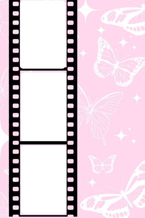 Birthday Party Flyer Background, Collage Photo Frame Design, Butterfly Invitations, Instagram Feed Planner, Photo Frame Wallpaper, Instagram Photo Frame, Birthday Post Instagram, Butterfly Template, Picture Templates