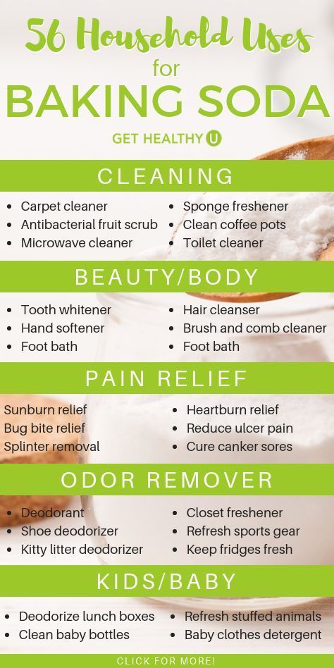 Heal Sore Throat, Coffee Pot Cleaning, Bug Bite Relief, Uses For Baking Soda, Baking Soda Benefits, Baking Soda Cleaning, Diy Cleaning Solution, Homemade Cleaning Solutions, Baking Soda Uses