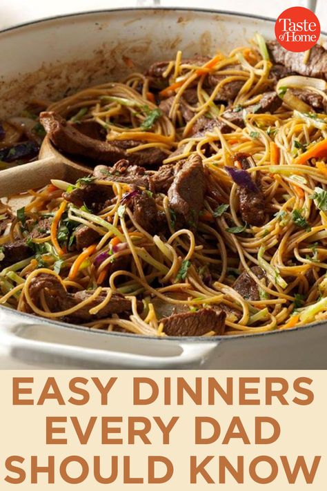 Easy Dinners Every Dad Should Know Cooked Shrimp Recipes, Man Cooking, Man Food, Quick Easy Dinner, Easy Cooking Recipes, Easy Dinners, Dinner Dishes, Unique Recipes, Quick Dinner