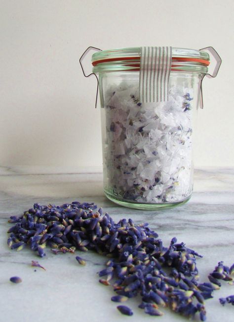 Snowflakes For Kids, Disappointed In Myself, Lavender Salt, Peppermint Hot Cocoa, Weck Jars, Homemade Spice Mix, Lavender Bath Salts, Culinary Lavender, Cowboy Cookies