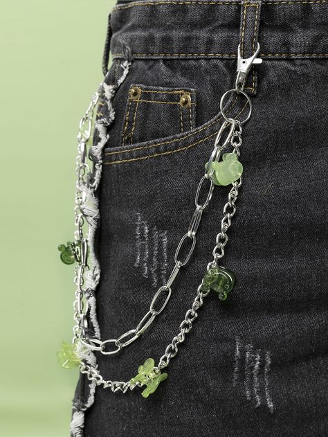 Belts Aesthetic, Cottagecore Accessories, Chain Outfit, Chain Jeans, Chains Aesthetic, Chain Pants, Chain Clothes, Pants Chain, Jeans Chain