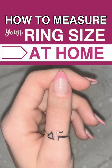 "Wondering how to measure your ring size at home? Discover simple and accurate methods using items you already have! Whether you’re ordering a sorority ring or shopping online, this quick guide ensures the perfect fit every time. No need for professional tools—get your size right from home! 💍 #RingSize #DIYJewelry #RingFit #JewelryTips #measureathome #sororityring How To Size Your Finger For A Ring, How To Measure Ring Size At Home, How To Measure Ring Size, Measure Ring Size At Home, Greek Symbol, Sorority Jewelry, Measure Ring Size, How To Measure Yourself, Sorority Gifts