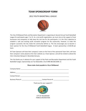 28 Printable Athletic Sponsorship Letter Forms and Templates - Fillable Samples in PDF, Word to Download | PDFfiller Solicitation Letter For Basketball, Solicitation Letter For Sponsorship, Sports Sponsorship Letter, Parent Welcome Letter, Donation Letter Samples, Solicitation Letter, Basketball Fundraiser, Donation Letter Template, Sponsorship Levels