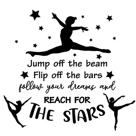 Gymnastics Meet Decorations, Free Gymnastics Svg Files For Cricut, Gymnastics Coach Aesthetic, Gymnastics Room Ideas, Gymnastics Bedroom Ideas, Gymnast Quotes, Gymnastic Quotes, Gymnastics Sayings, Gymnastics Backgrounds